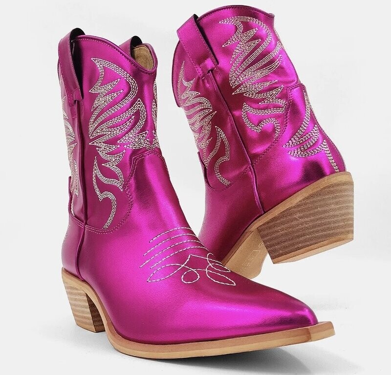 Zen Booties - Fuchsia