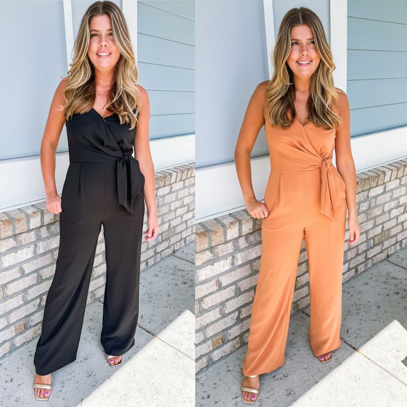 Tie Waist Jumpsuit