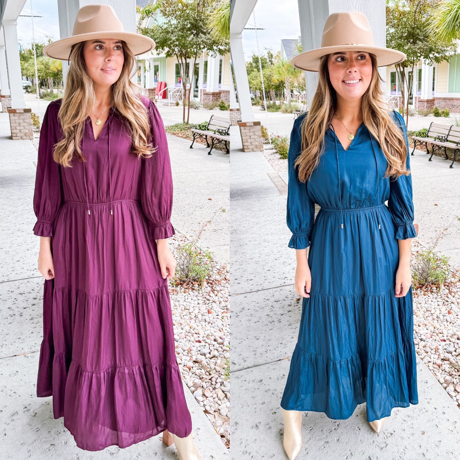 Ruffle Tiered Maxi Dress