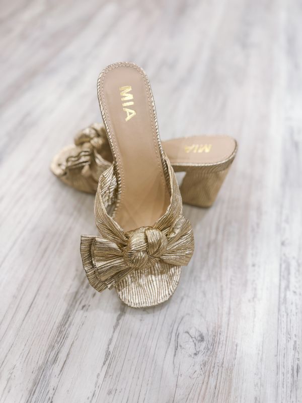 Mechelle Heels - Gold
