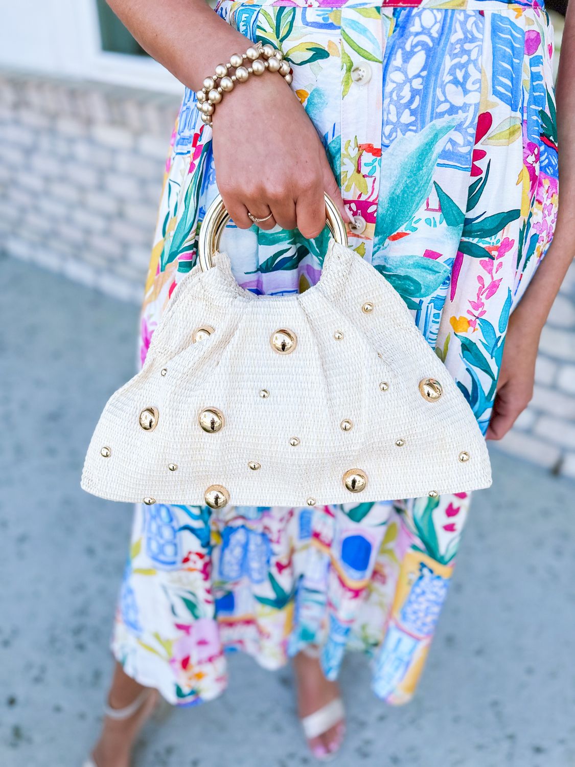 Harper Handbag - Ivory