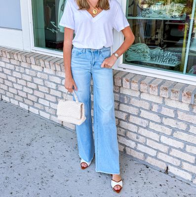 Mimi High Rise Wide Leg Jeans