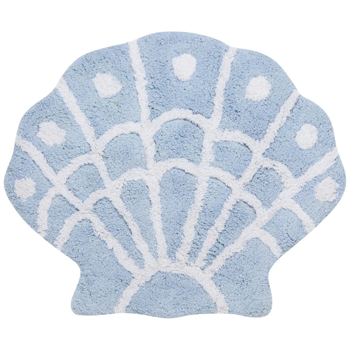 Seaside Shell - Shaped Bath Mat