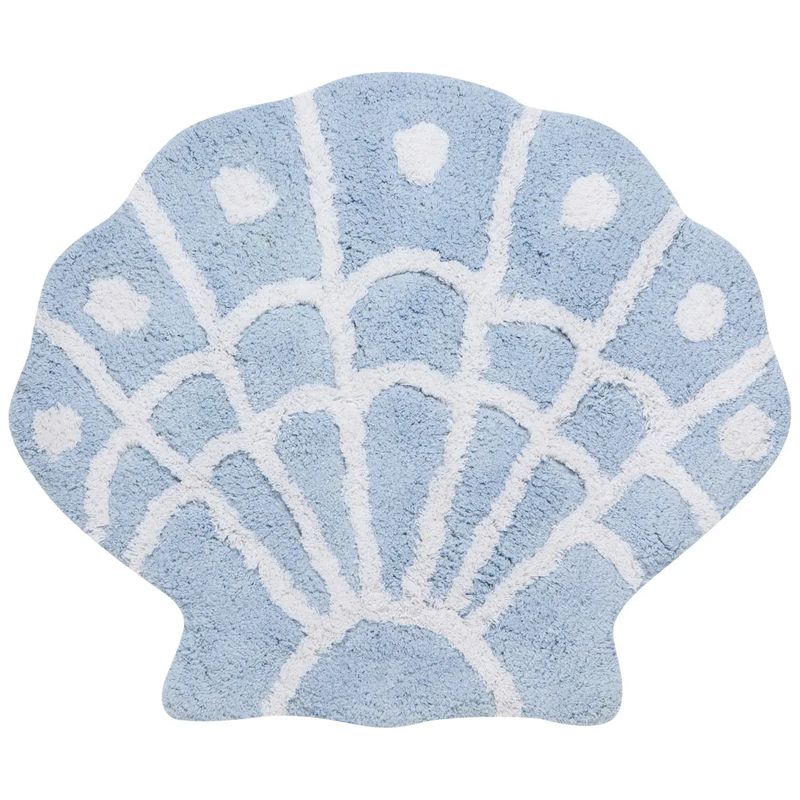 Seaside Shell - Shaped Bath Mat