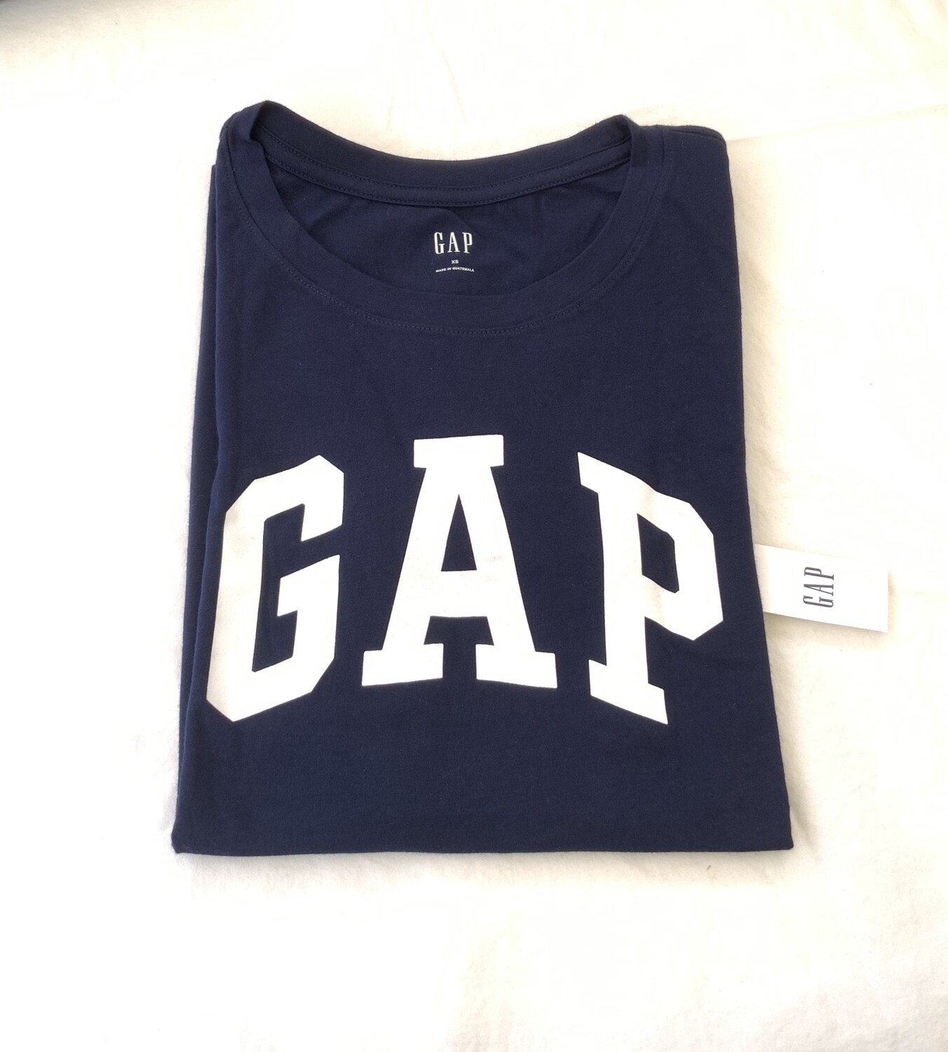 Gap Logo T-shirt, Size: XS, Color: Navy