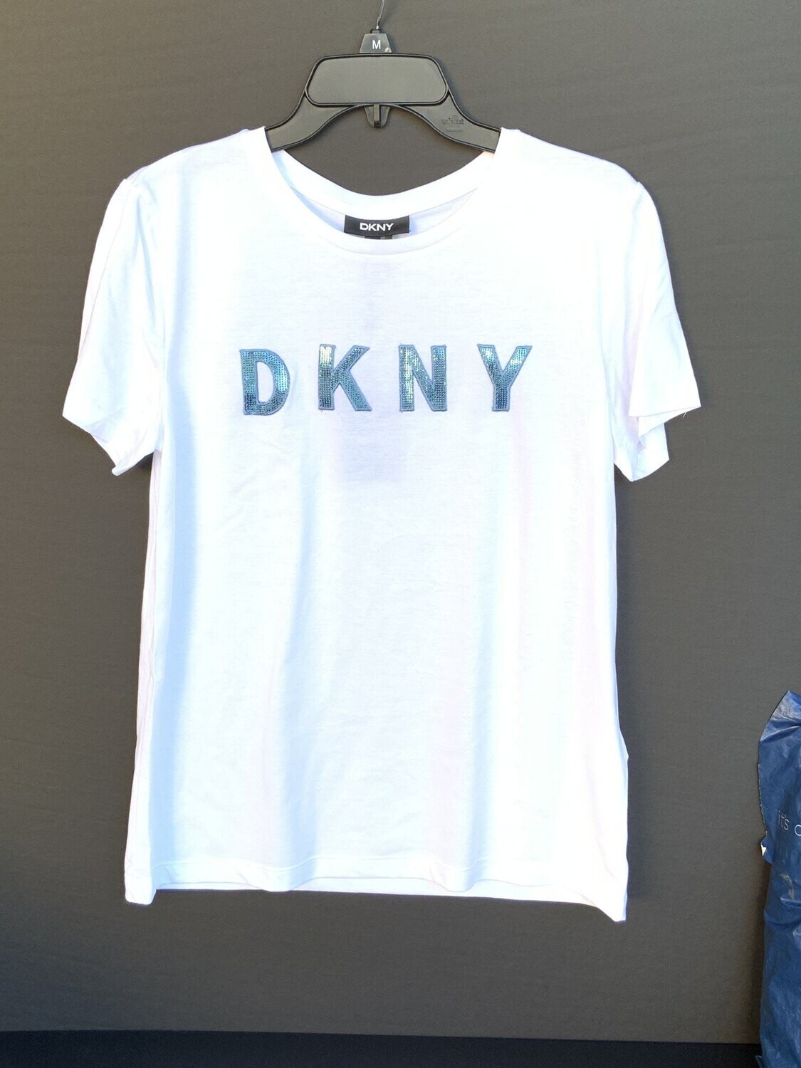 DKNY Embroidered Sequin Logo T-Shirt