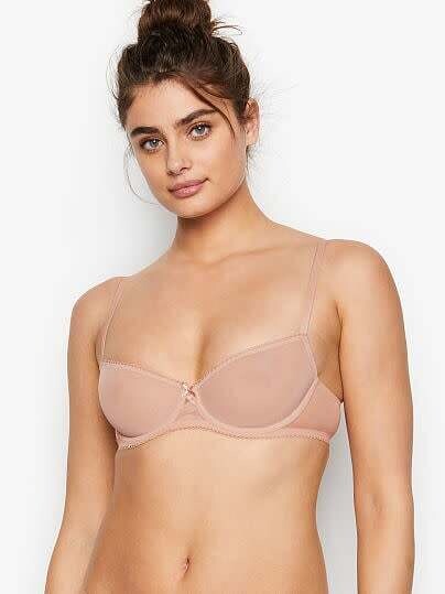 Victoria’s Secret  Mesh Unlined Balconette Bra