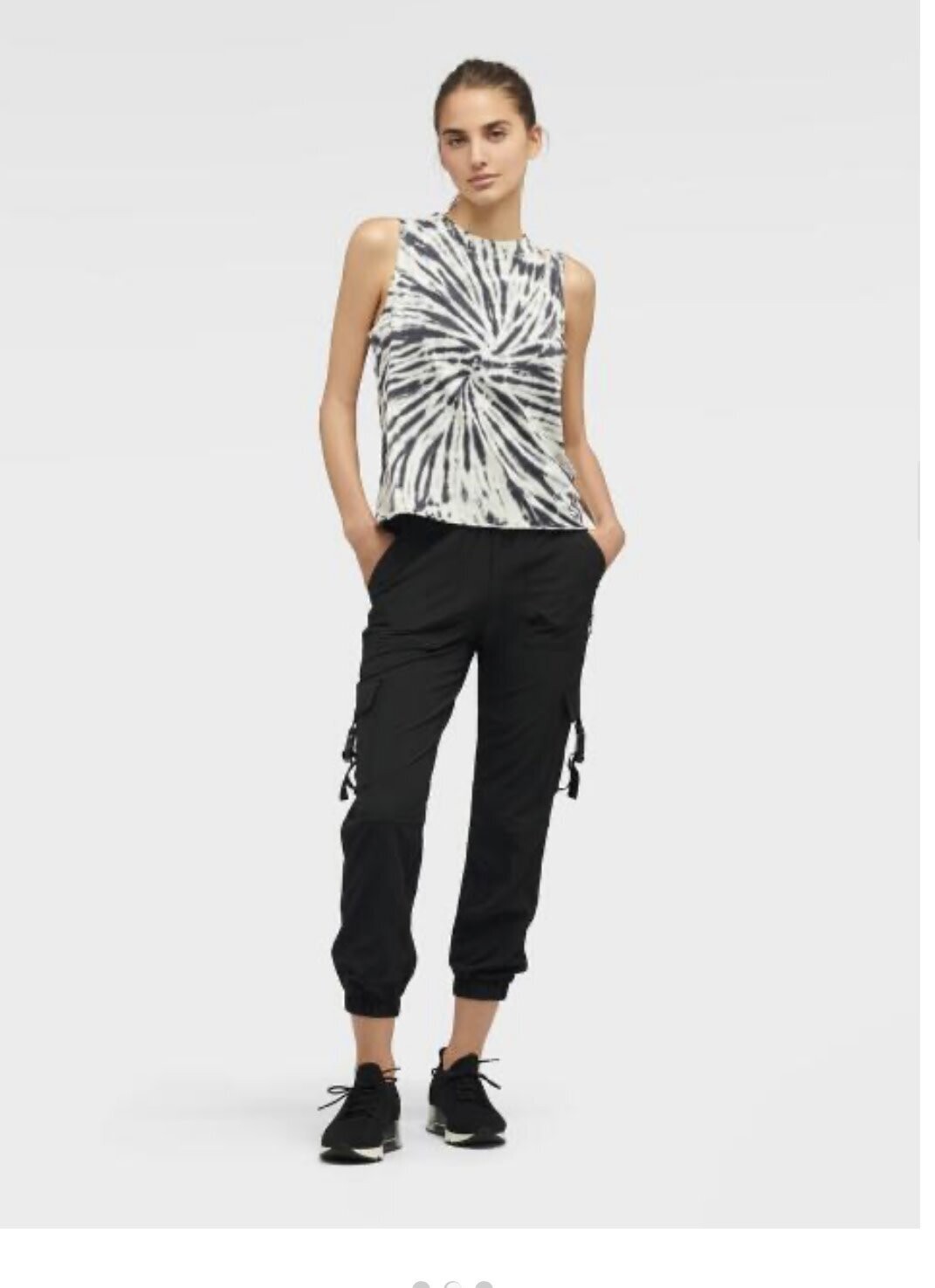 DKNY Tank Shirt Tie Dye