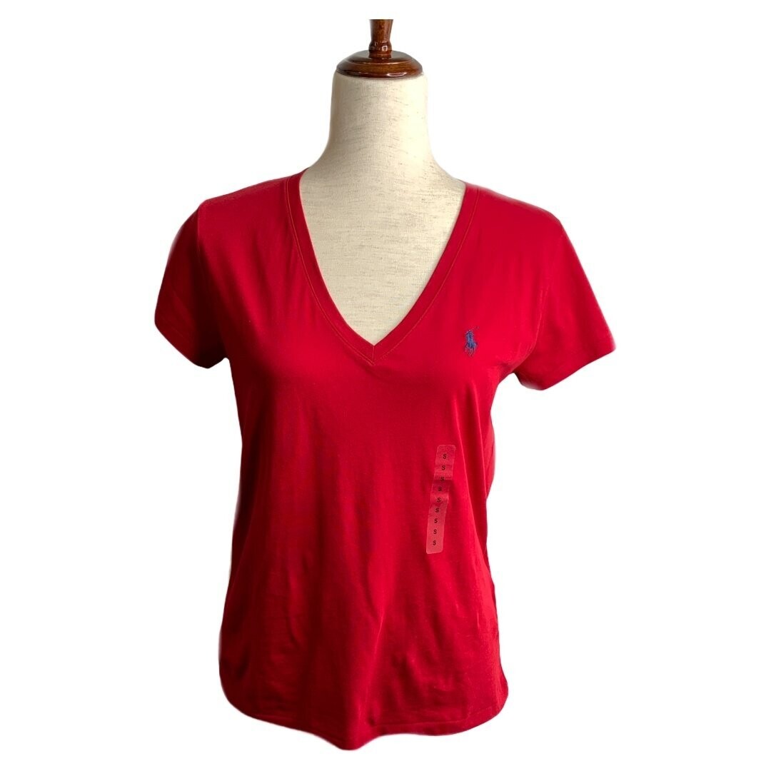 Polo Ralph Lauren Tee V-Neck Solid 