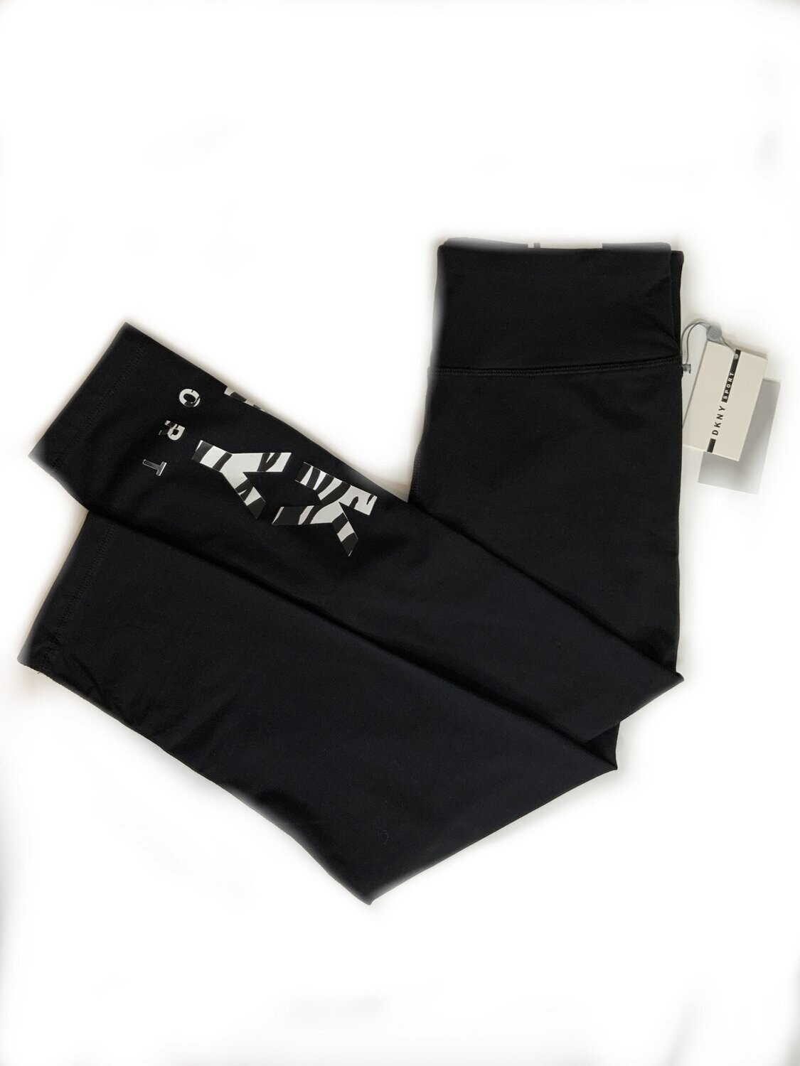 DKNY Leggings High Waist 7/8 Zebra Logo