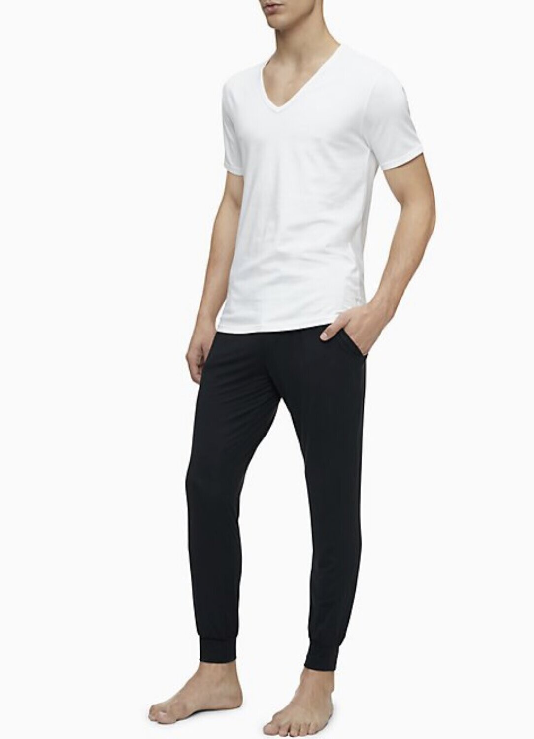 Calvin Klein 3-Pack V-Neck T-Shirts Modern Cotton Stretch