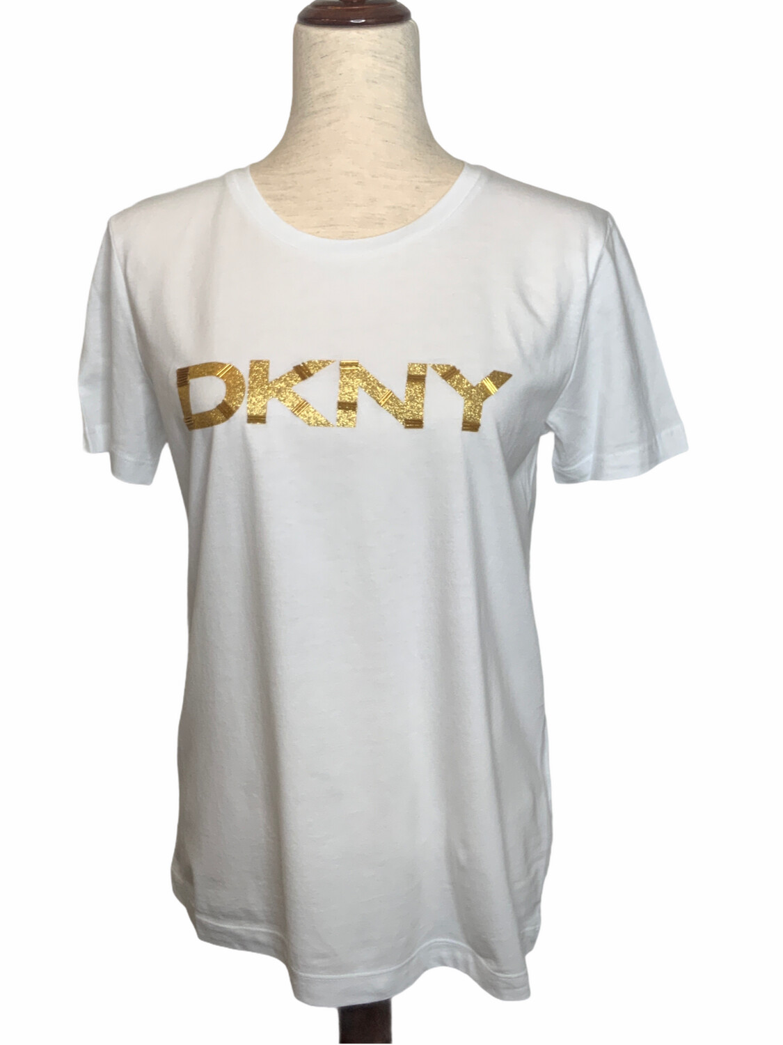 DKNY  Tee Glitter Beaded Logo