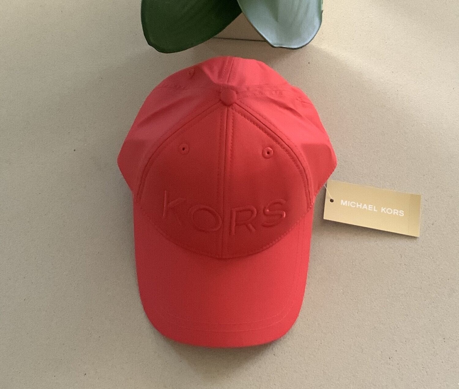 Michael Kors Cap, Color: Coral, Size: OS