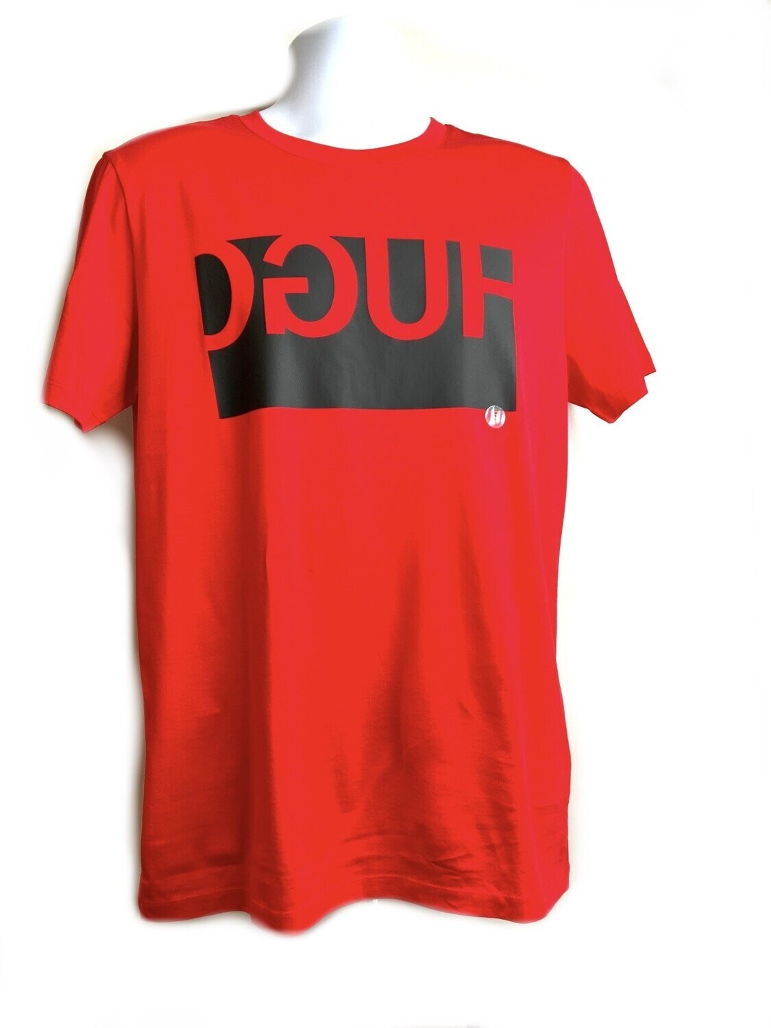 Hugo Boss Tees Doguh, Color: Bright Red, Size: Small