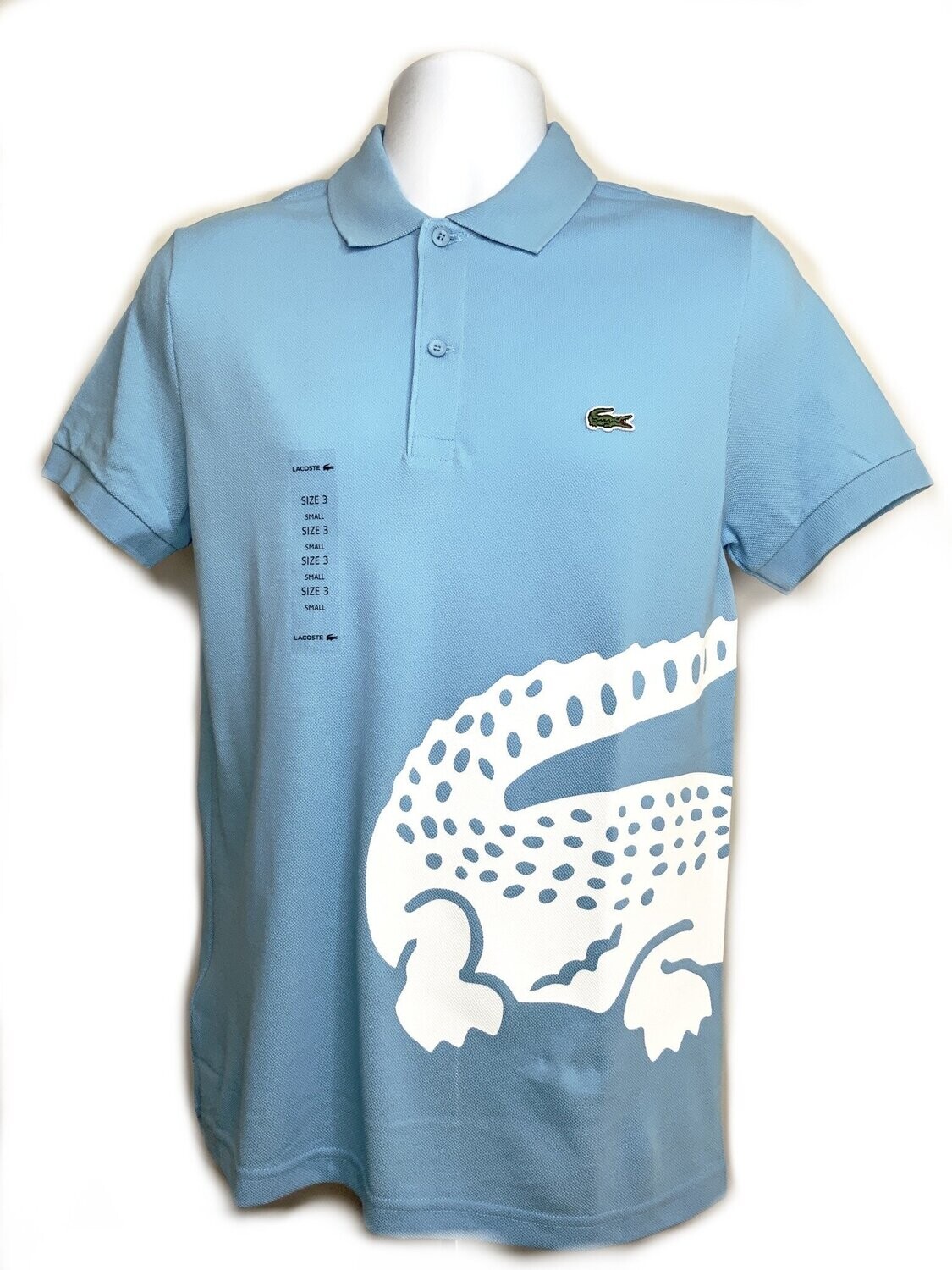 Lacoste Polo Sport Regular Fit, Color: Light Blue, Size: 3-Small