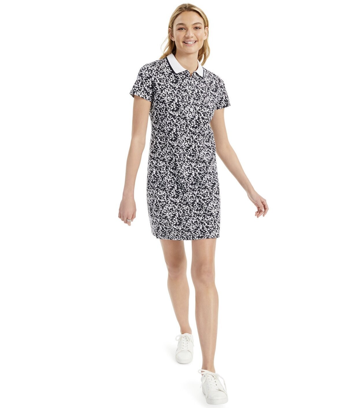 Tommy Hilfiger Printed Polo Dress