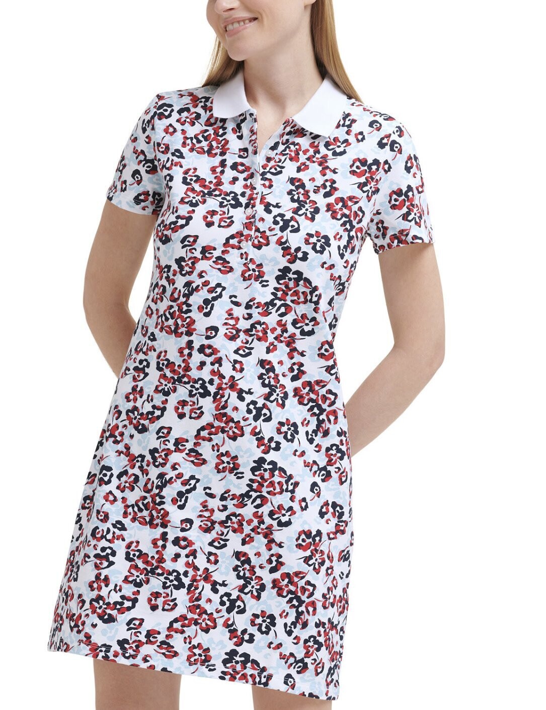Tommy Hilfiger Printed Polo Dress