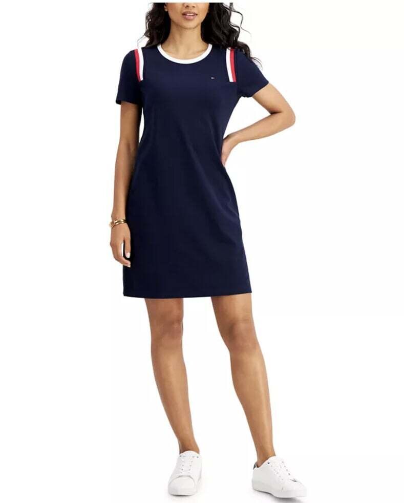 Tommy Hilfiger Striped T-Shirt Dress