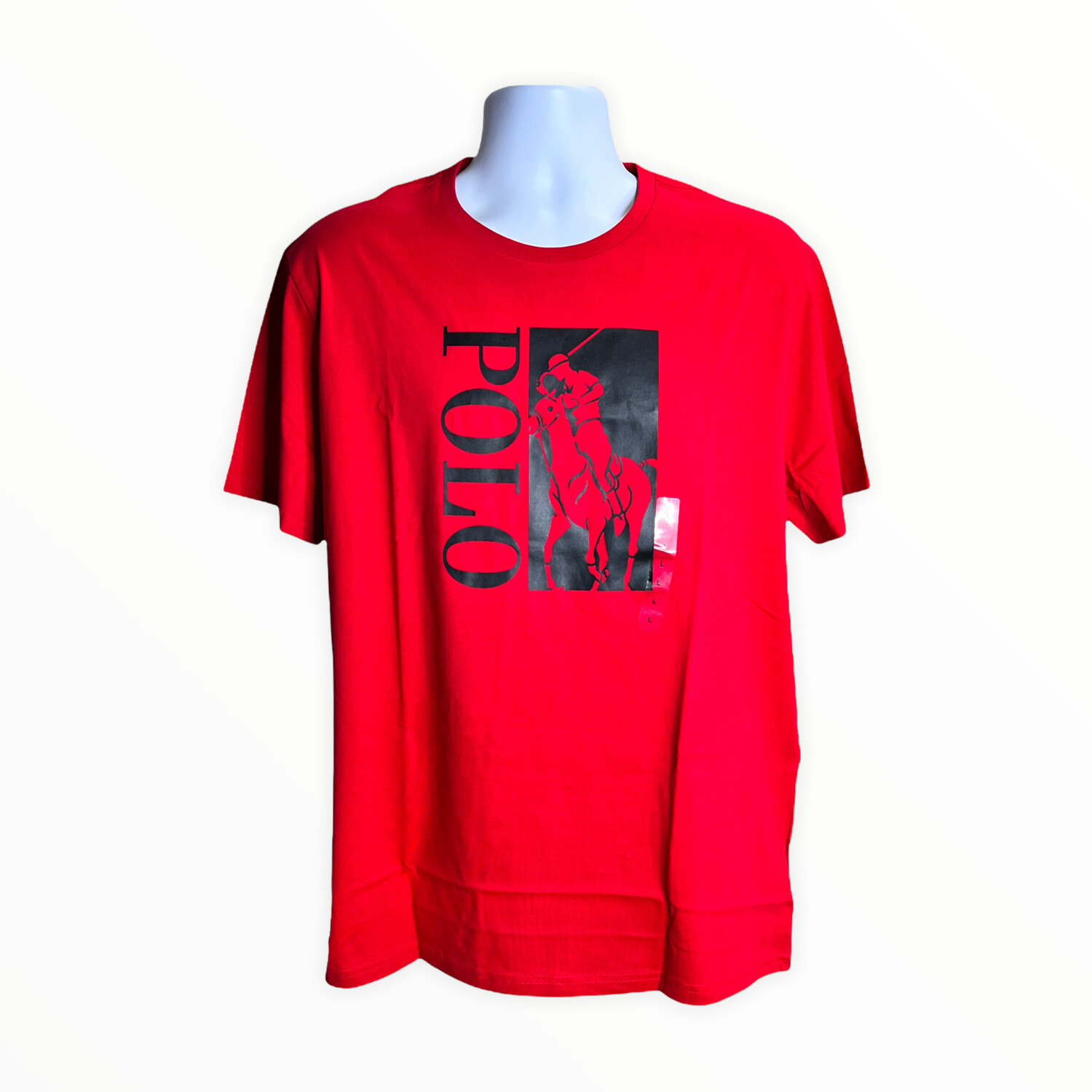 Polo Ralph Lauren T-Shirt, Size: Small, Color: Red