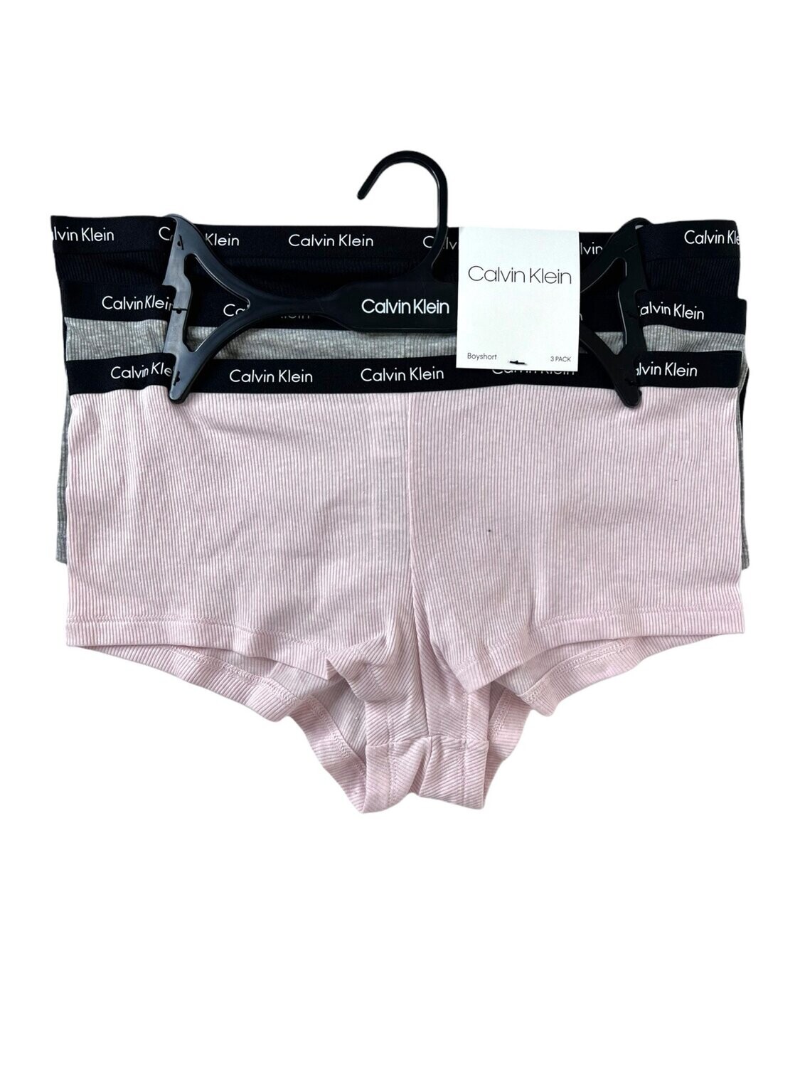 CalvinKlein Boyshorts 3-Pack, Color: Multi, Size: Medium