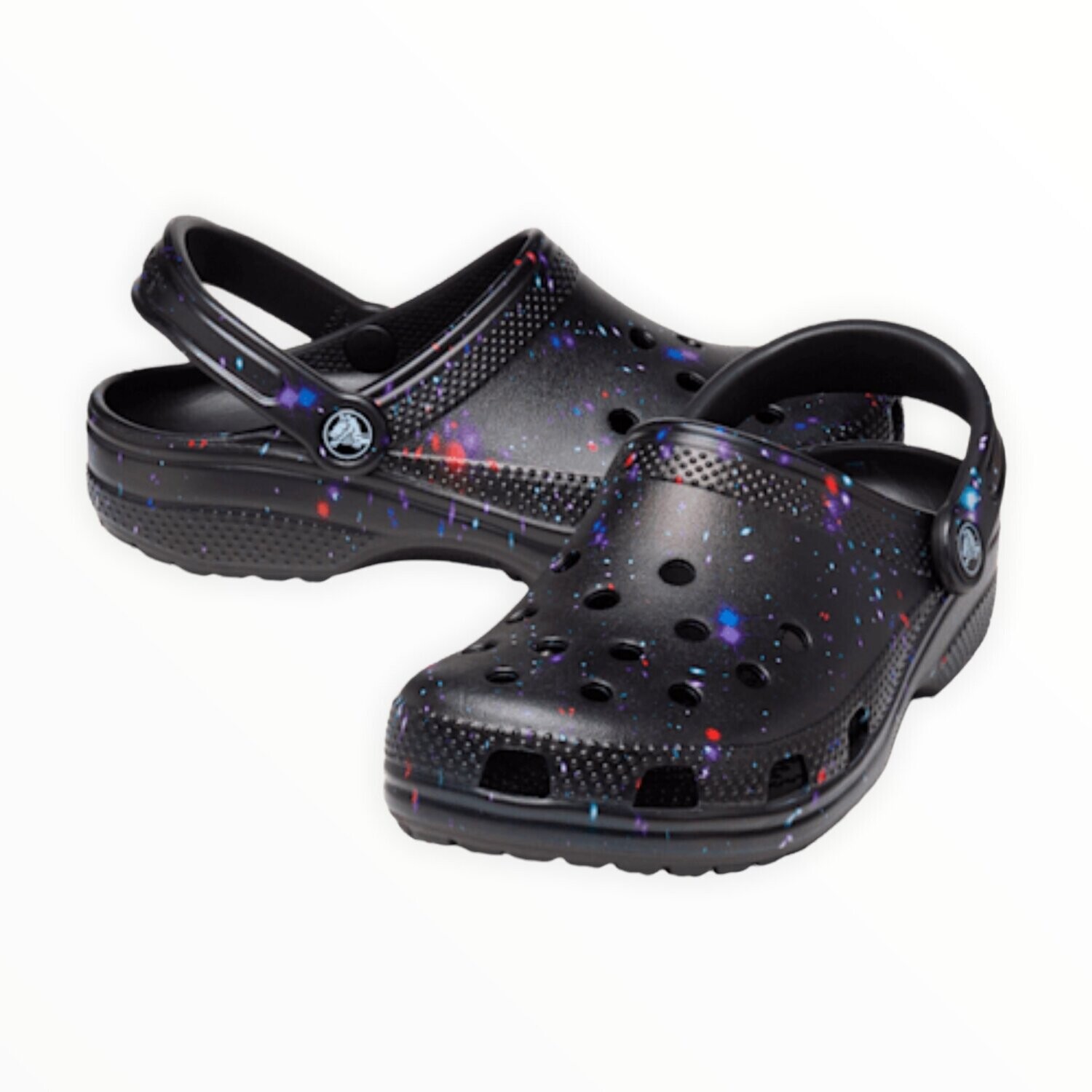 Crocs Classic Out of this World II Clog, Color: Black Multi, Size: W7/M5