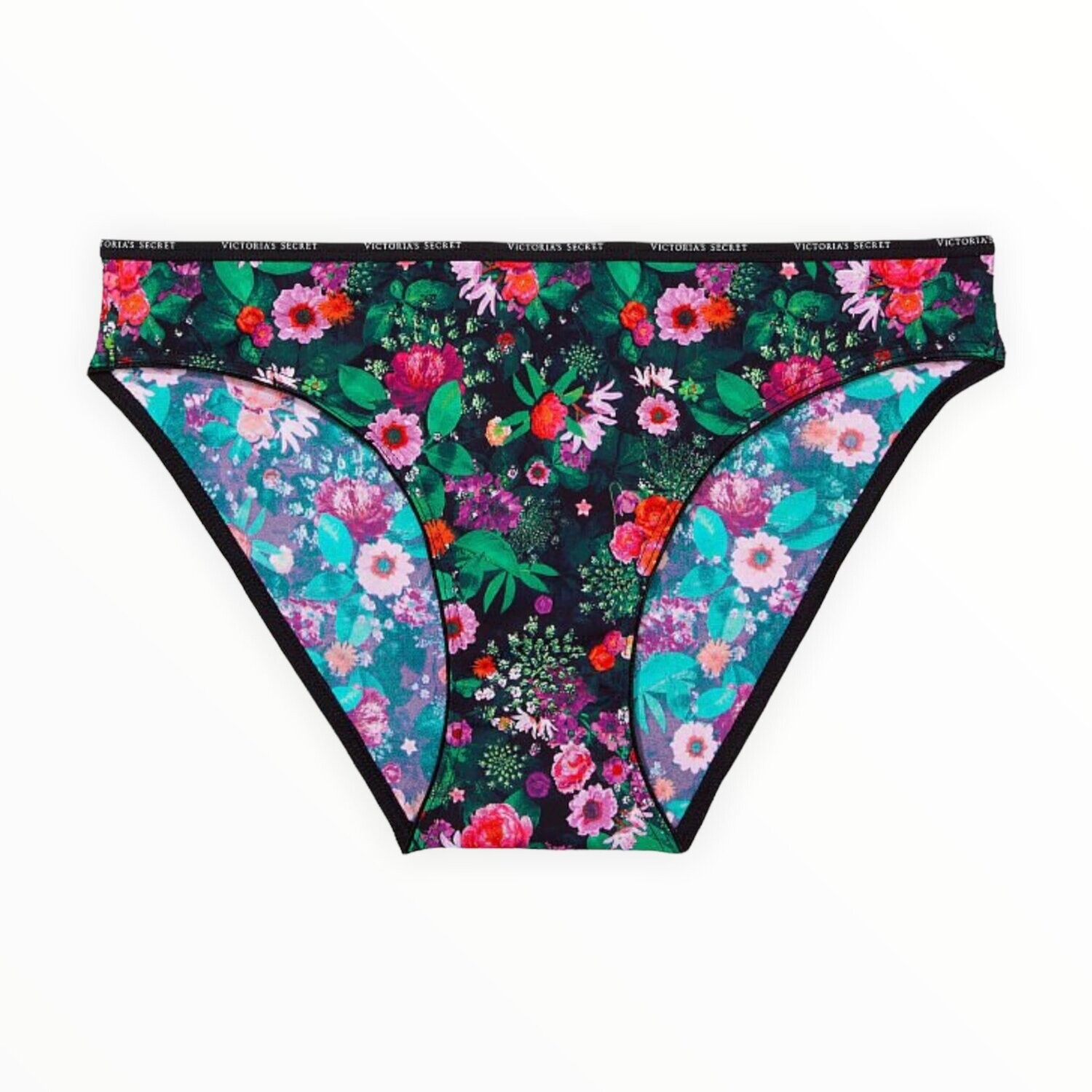 Victoria’s Secret Everyday Perfect Bikini Panty, Color: Floral, Size: Small