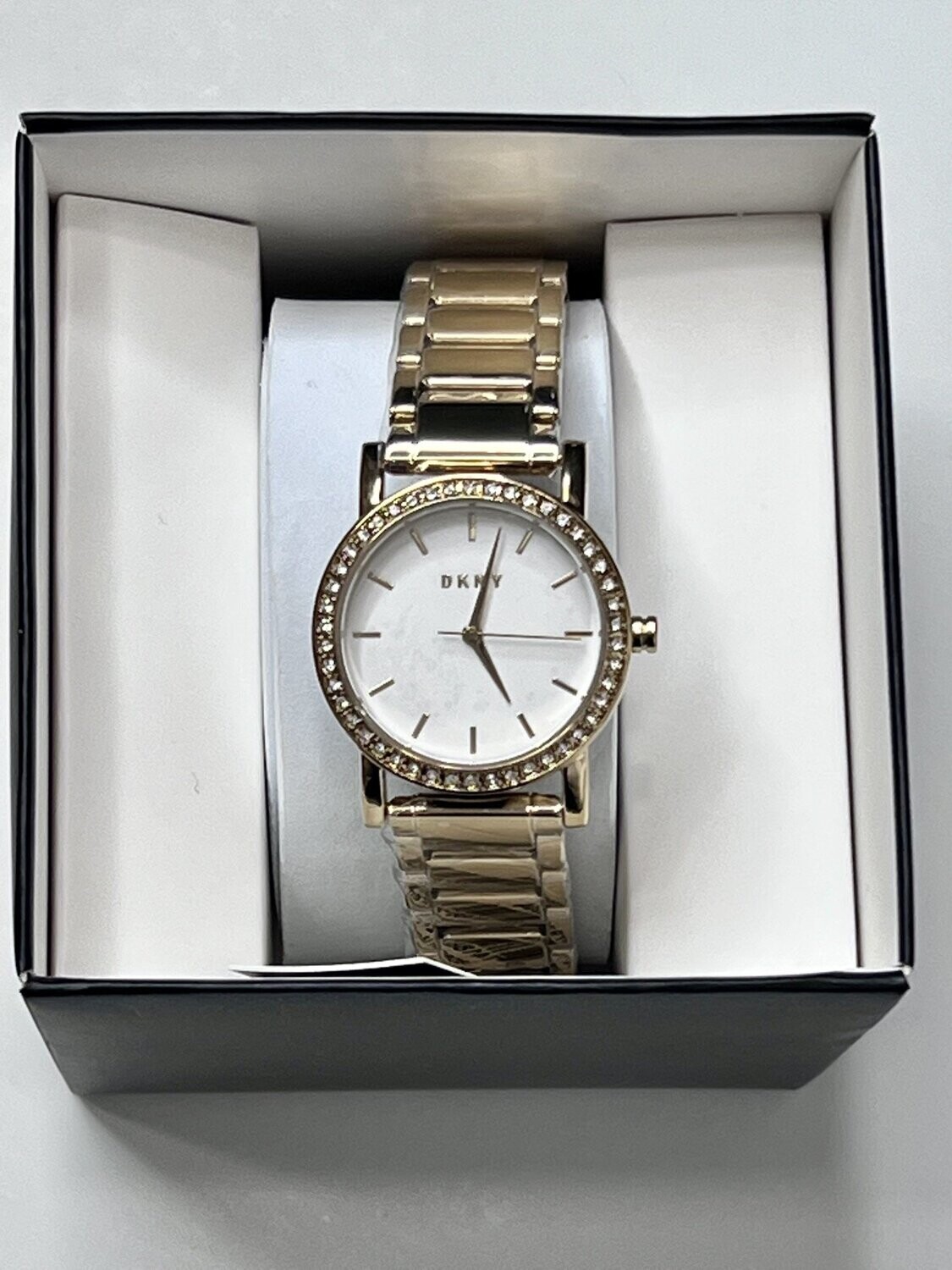 DKNY Stainless Steel SOHO Watch, Color: Yellow