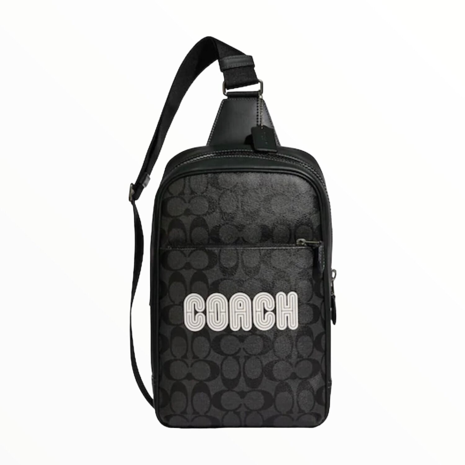 Coach Westway Pack In Colorblock Signature Canvas with Coach Patch