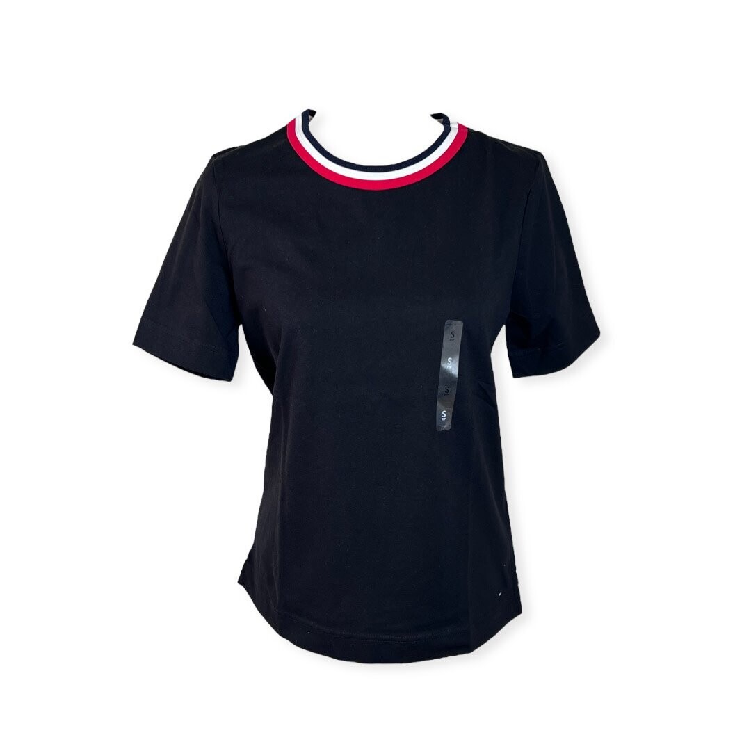Tommy Hilfiger Essential Crew Neck T-Shirt, Color: Black, Size: Small