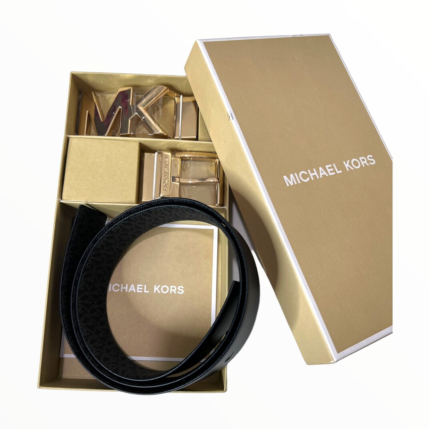 Michael Kors Women’s Belt Box Set Genuine Leather