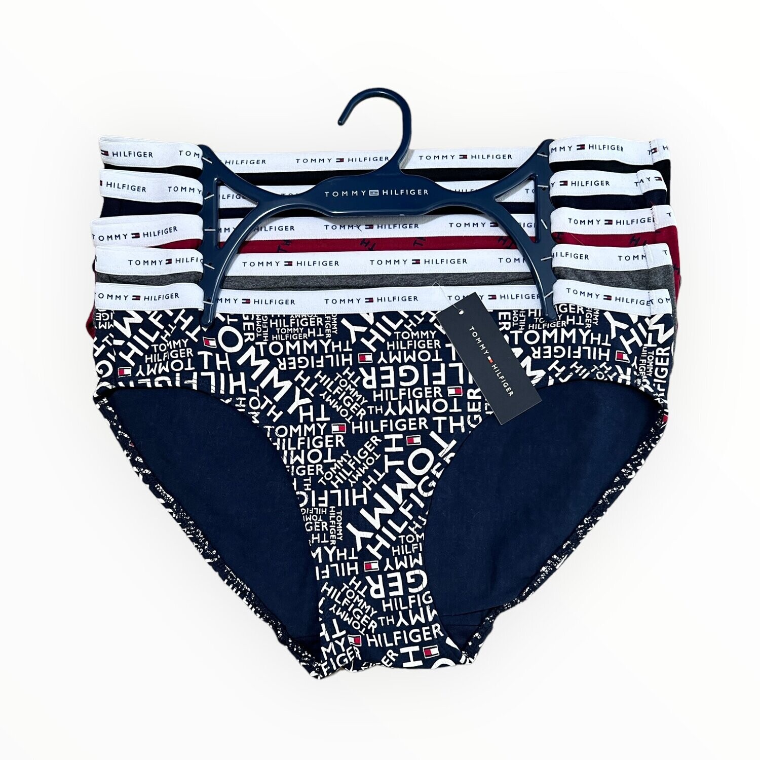 Tommy Hilfiger Panties 5-Pack Bikini, Size: Small