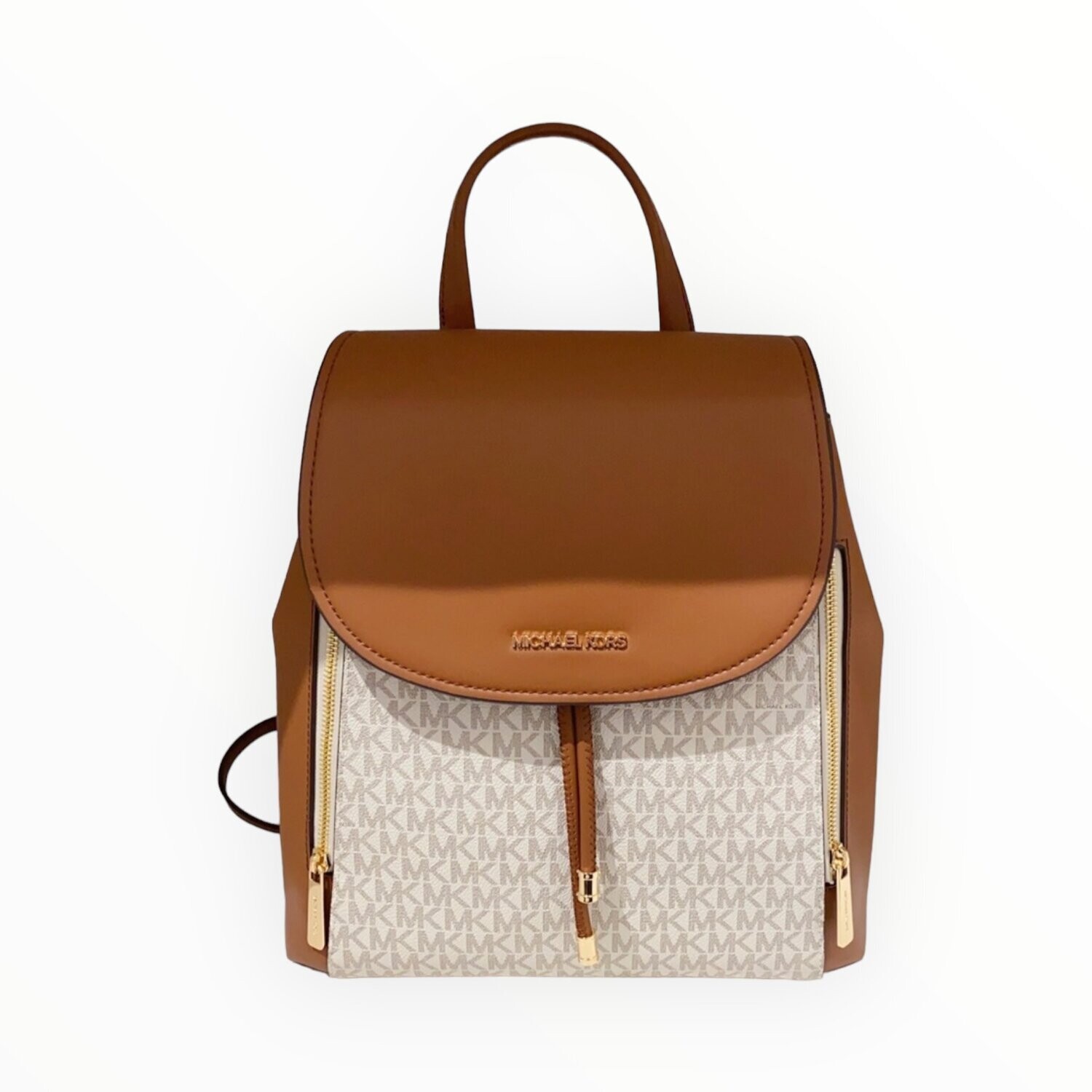 Michael Kors Phoebe Flap Drawstring Backback