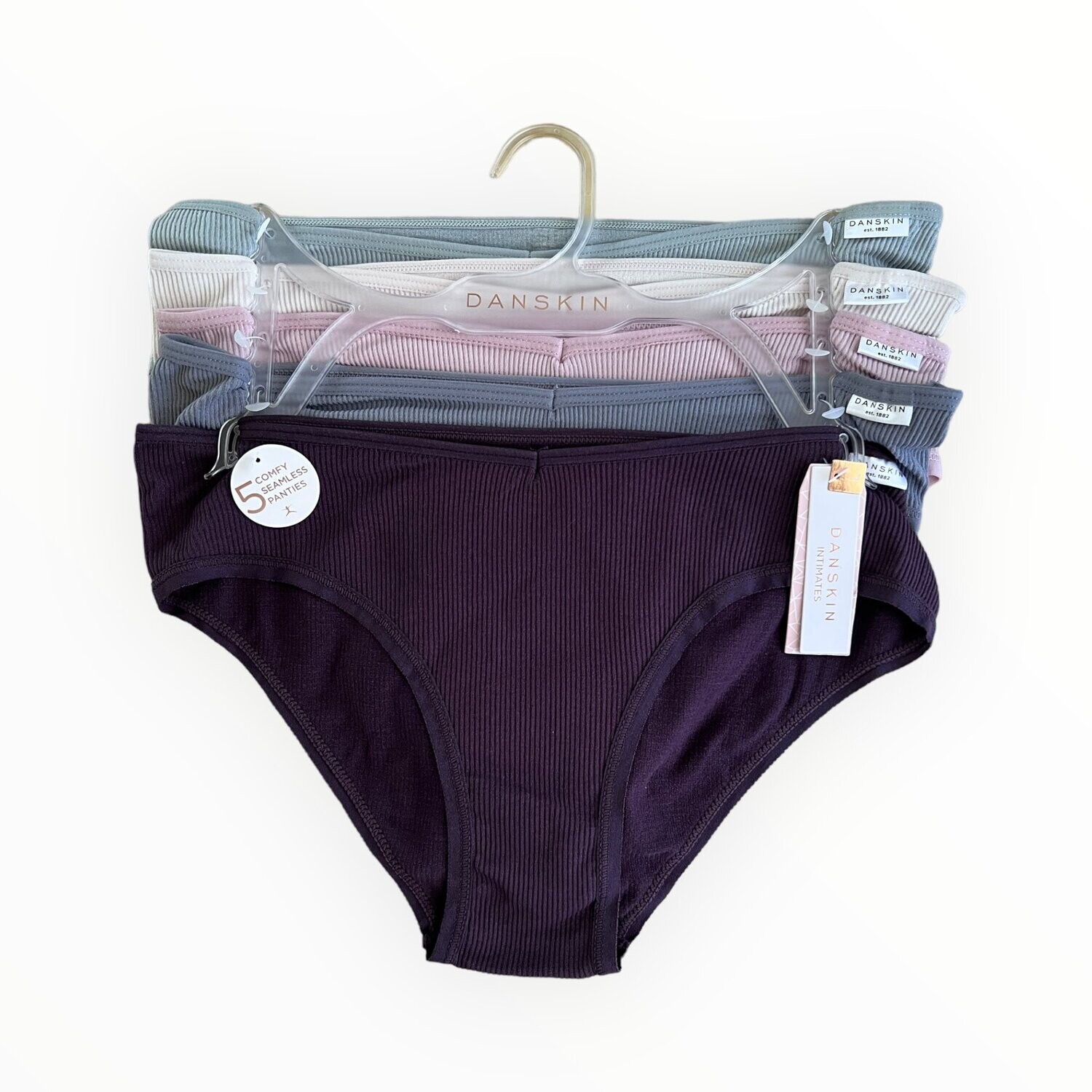 Danskin 5-Pack Panties Seamless