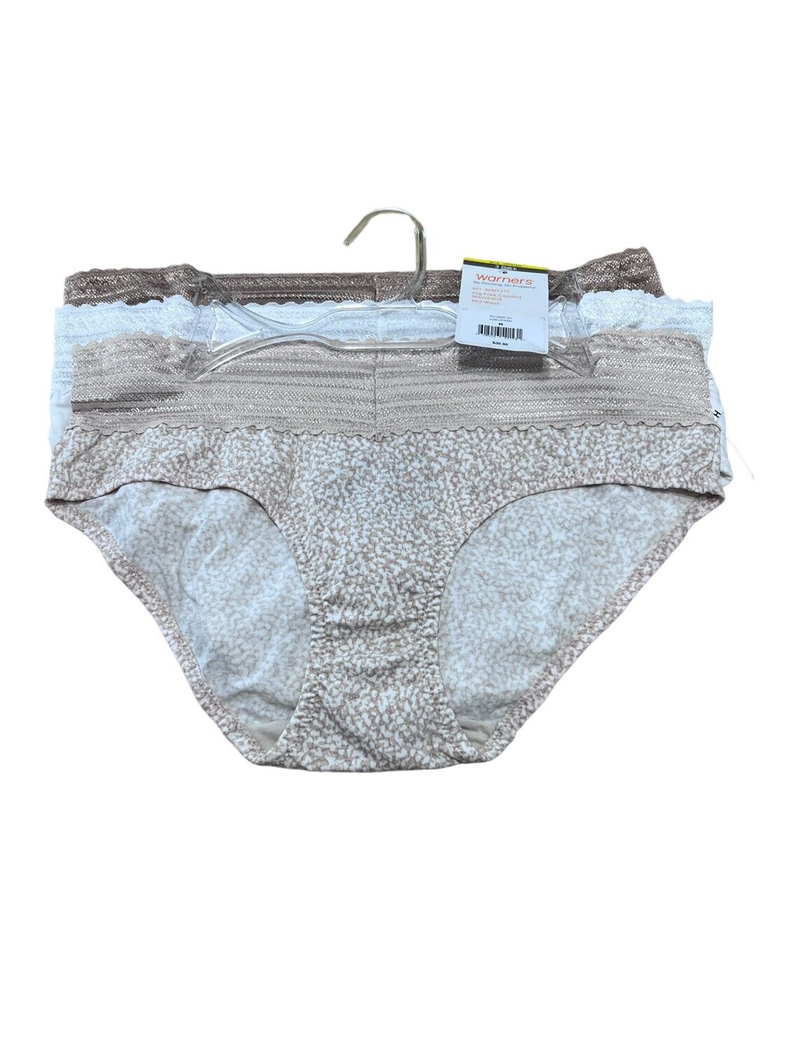 Warners Panties 3-Pack Hipster