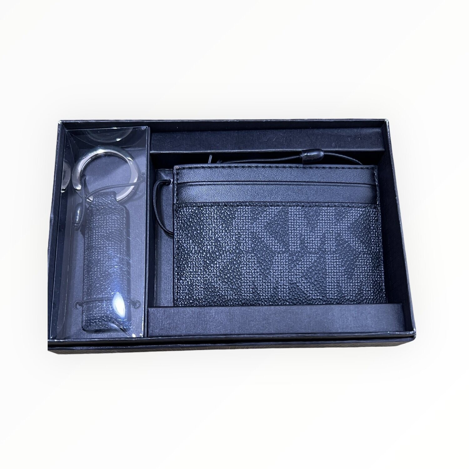 Michael Kors Card Case with Key Fob Box Set