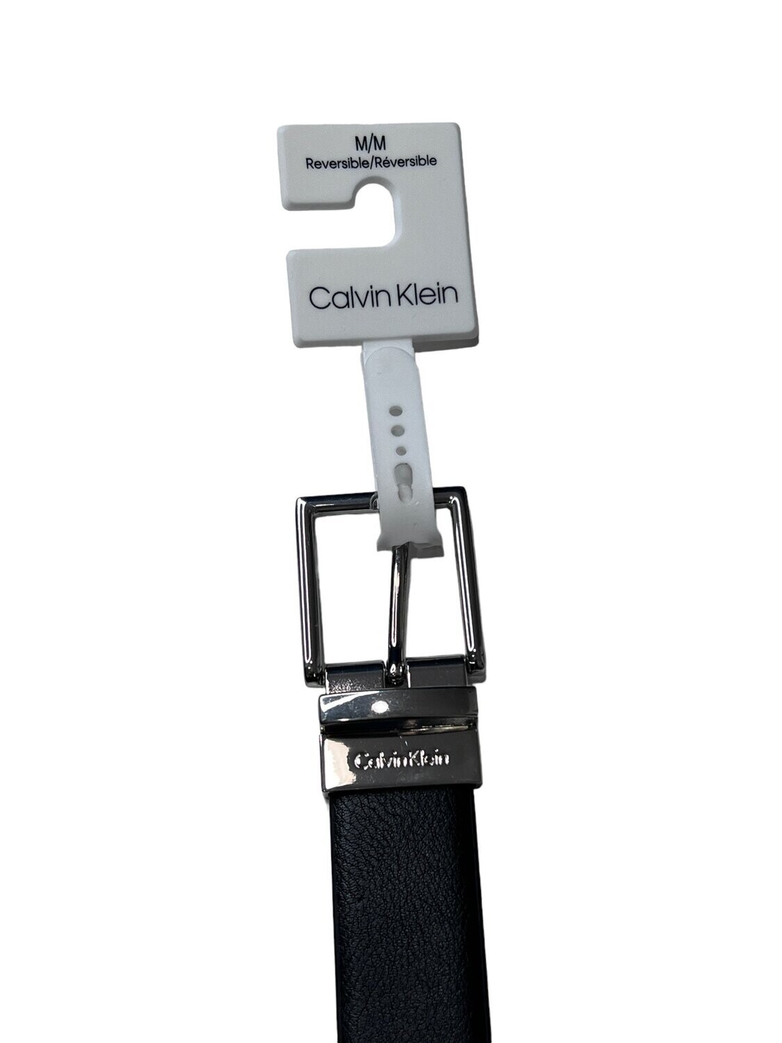 Calvin Klein Men’s Reversible Belt Leather, Color: Black/Brown, Size: Medium