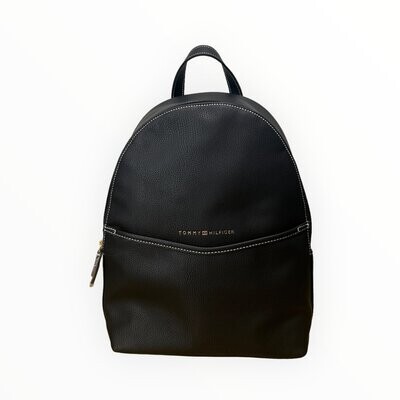 Tommy Hilfiger Backpack Leather Front Compartment