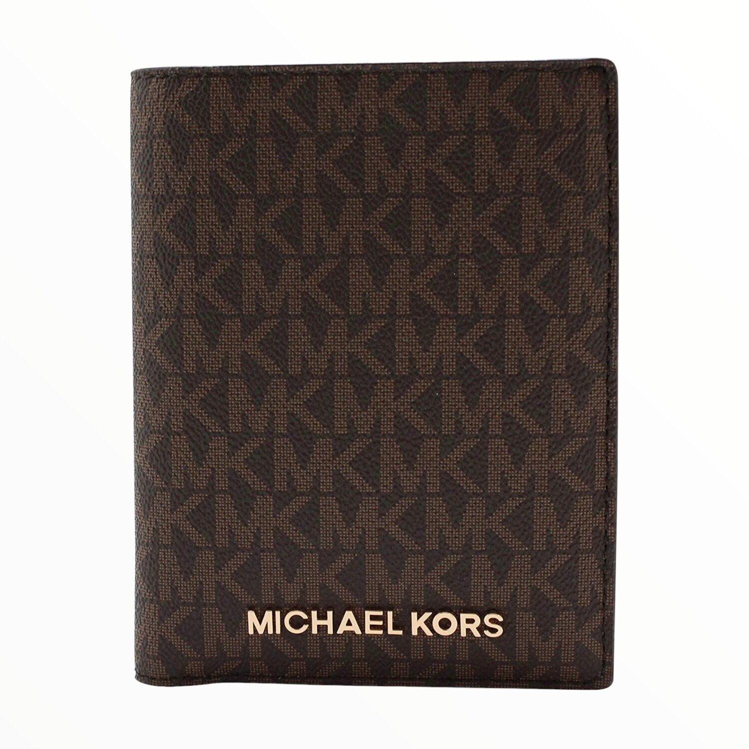 Michael Kors Passport Case Jet Set Travel, Color: Brown