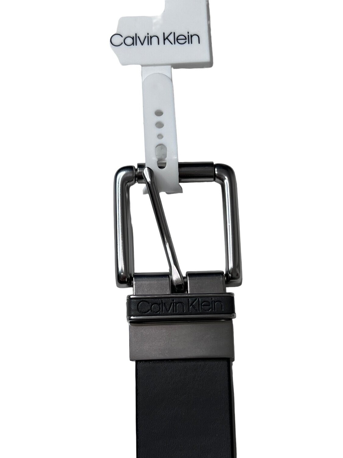 Calvin Klein Men’s Reversible Belt Leather, Color: Black / Brown, Size: L-38-40