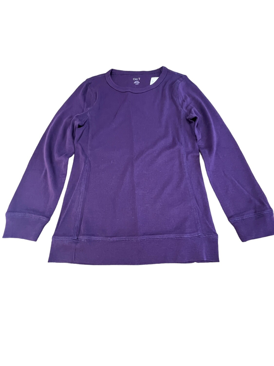 J Crew City T Crewneck Tee Long Sleeves 100% Cotton