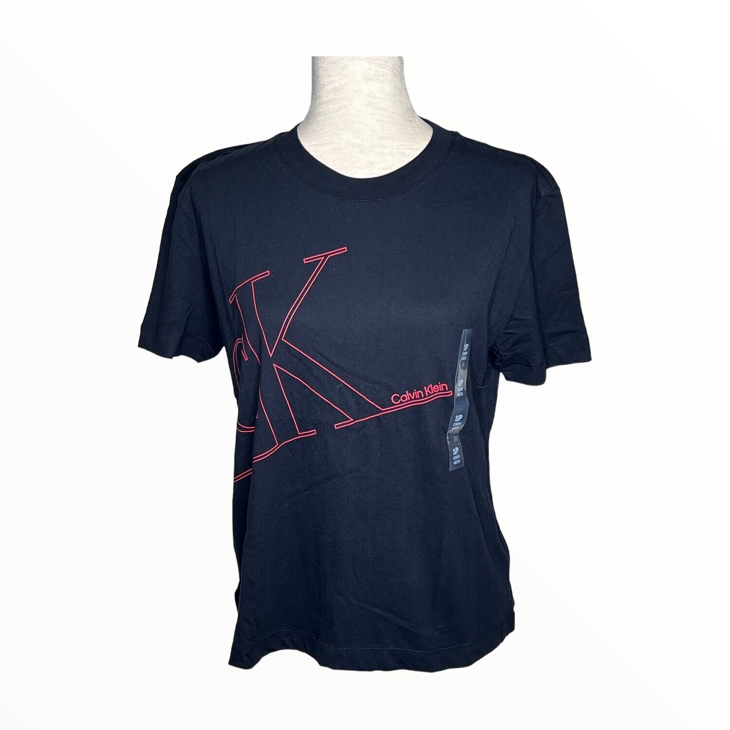 Calvin Klein Doorbuster Tee, Color: Black, Size: Small