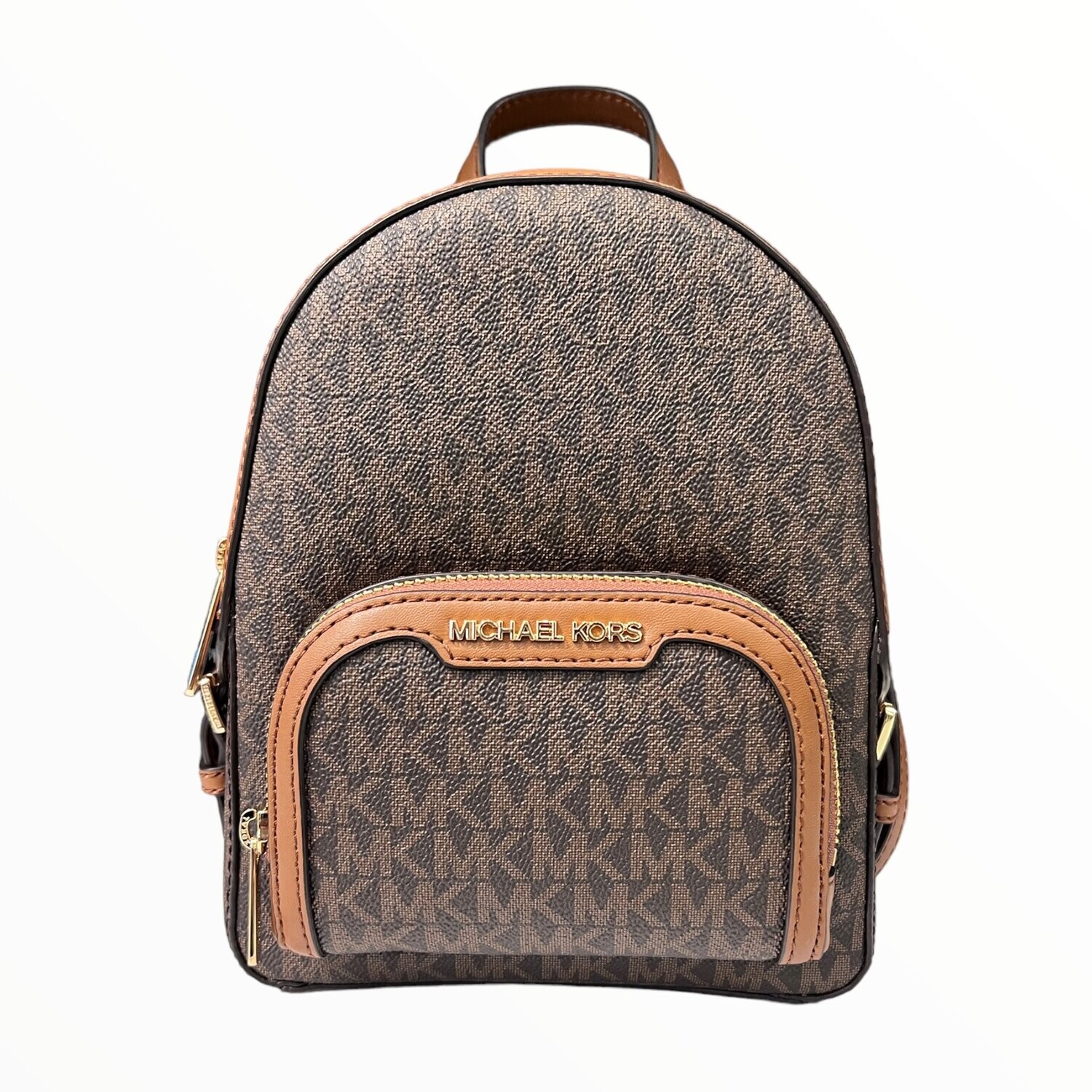 Michael Kors Jaycee’s XS Conv Zip Packet Backpack, Color: Brown