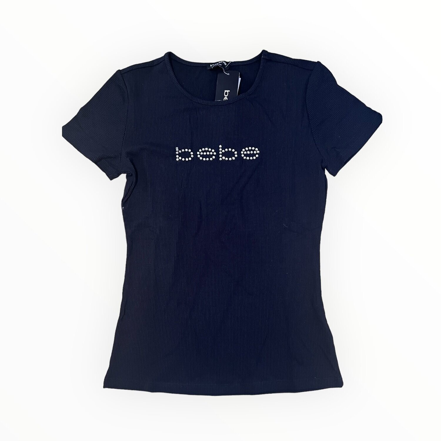 Bebe Tee with Rhinestone