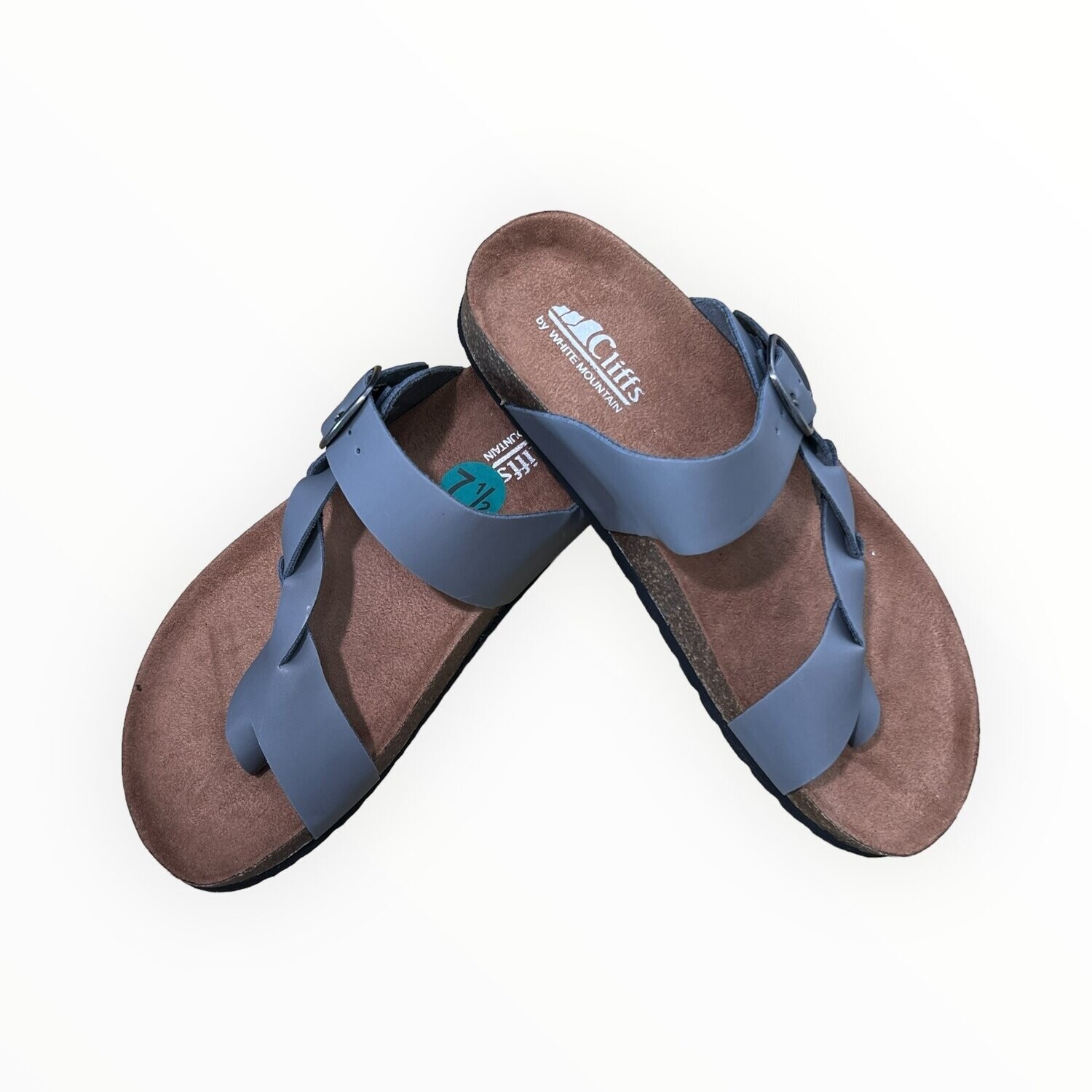 Cliffs Strappy Sandals, Color: Royal Blue, Size: 7 1/2