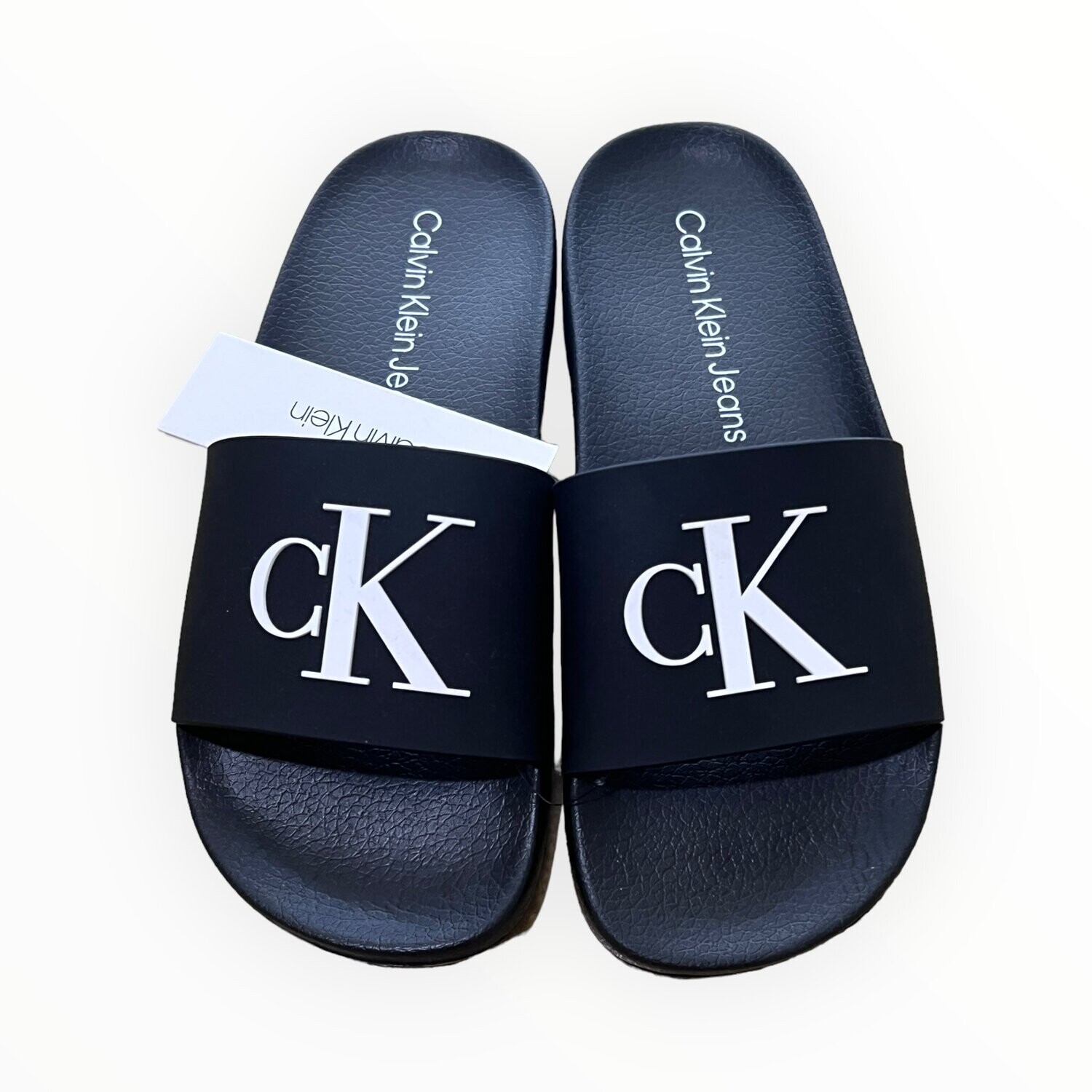 Calvin Klein Arin Pool Slide, Color: Black, Size: 6