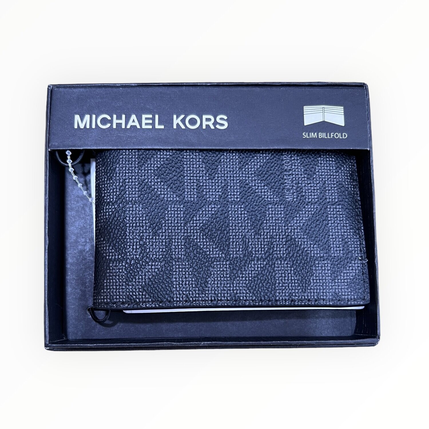 Michael Kors Jet Set Men’s Slim Billfold, Color: Black