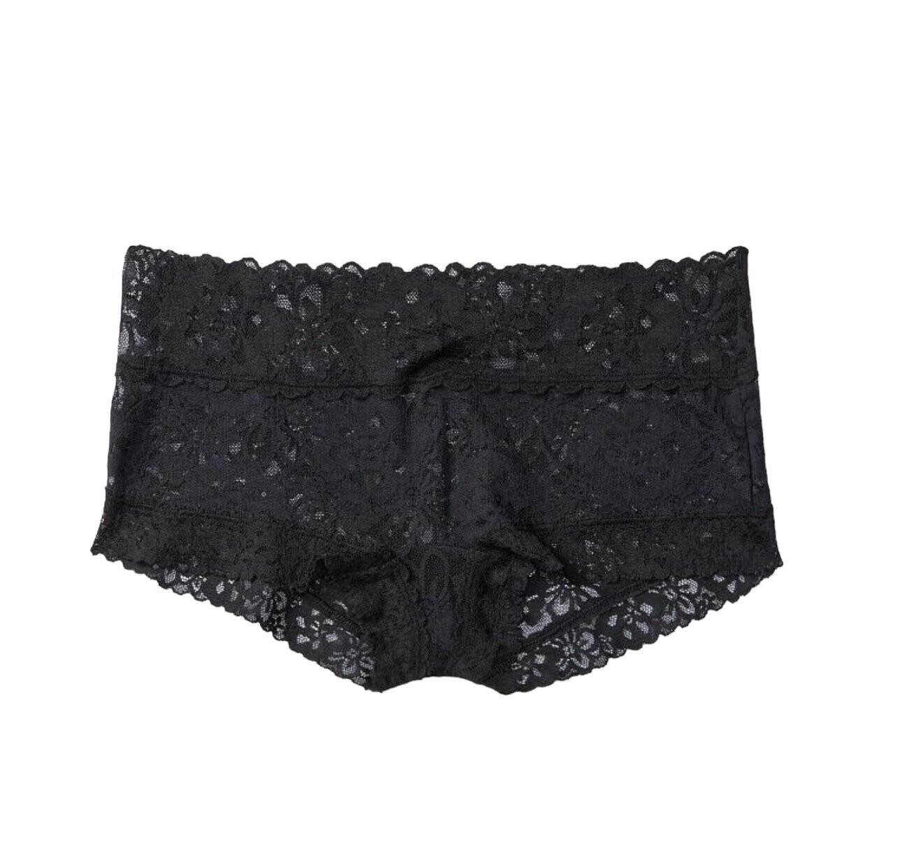 Victoria’s Secret Lacie Shortie Panty, Color: Black, Size: Small