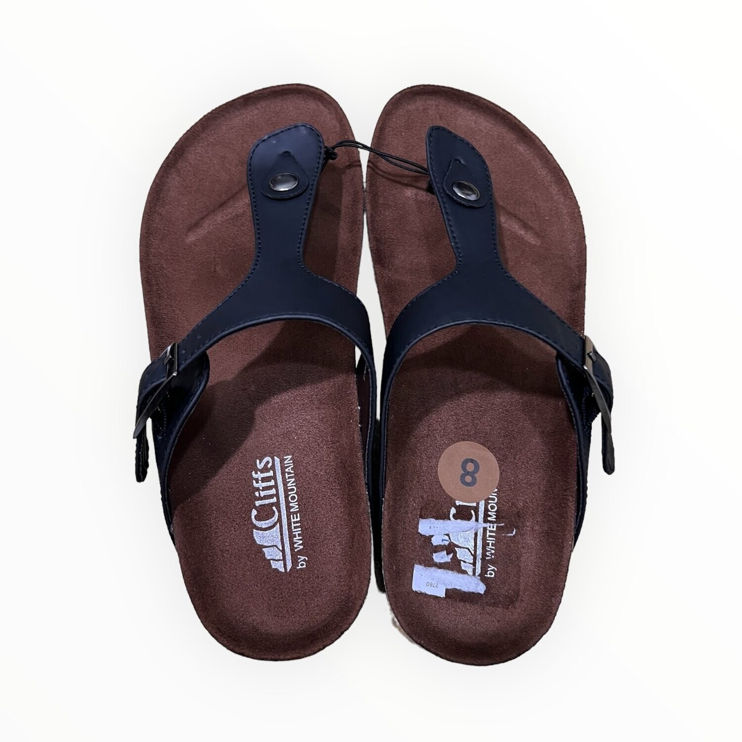 Cliffs Sandals, Color: Black, Size: 7