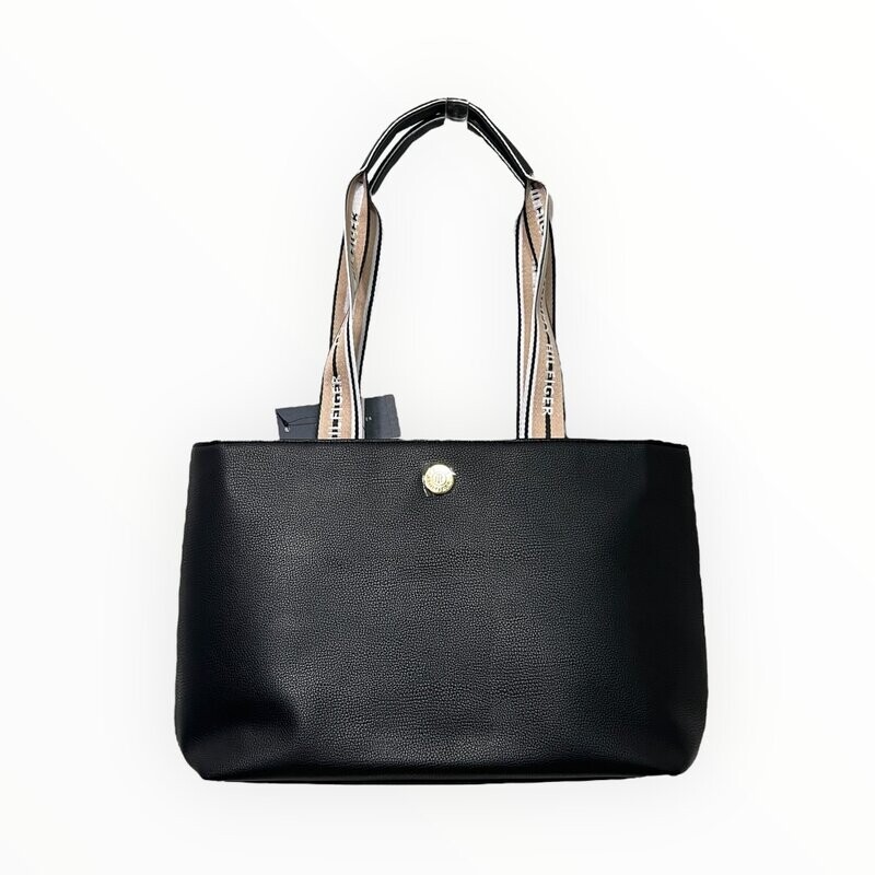 Tommy Hilfiger Tote Top Zip Wide Strap 