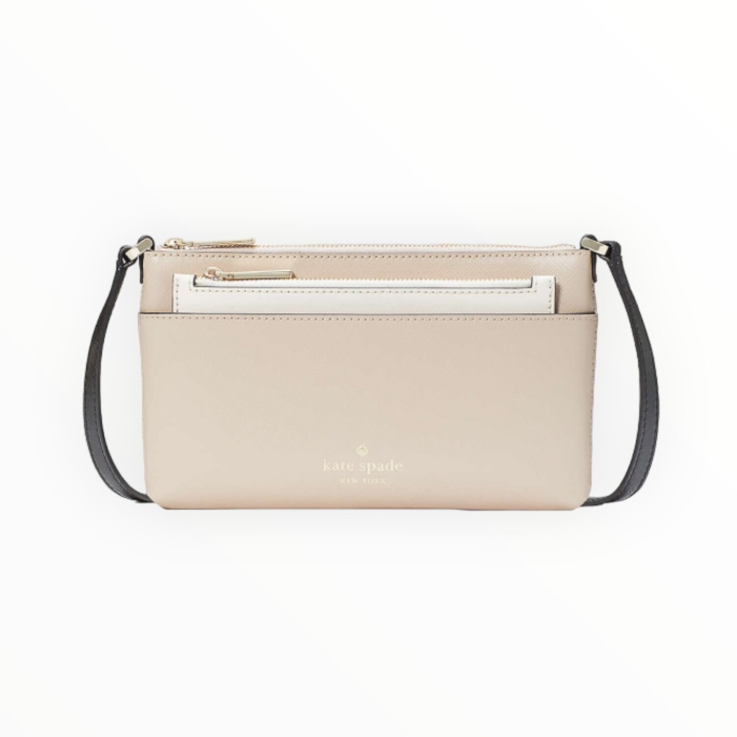 Kate Spade Sadie Colorblock Saffiano Leather Crossbody With Zip Wallet